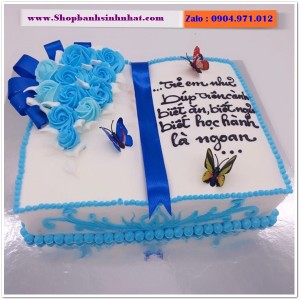 Bánh Sinh Nhật Cuốn Sách - RT31